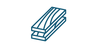 Construction debris icon.