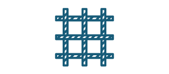 Mesh debris icon.